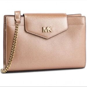 New Michael Kors Leather Crossbody in Ballet